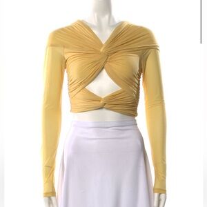 Ronny Kobo yellow top